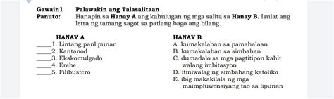 ano ang kahulugan ng kantanod|TALASALITAAN .